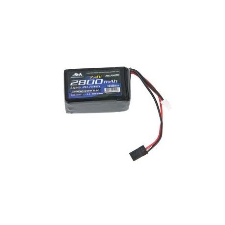 ARROWMAX LiPo RX Hump 2800mAh