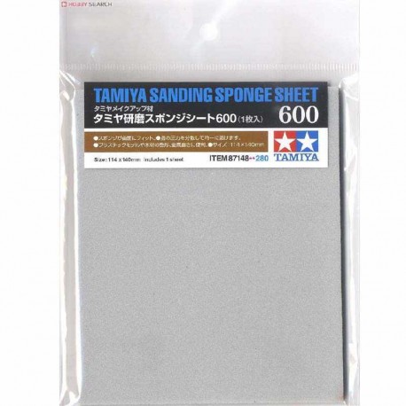 Tamiya Sanding Sponge Sheet 600