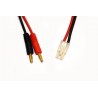 H-Speed Ladekabel Tamiya 30cm 14 AWG 4mm Goldkontakt