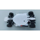 ATOMIC AMR 7075 Alu Chassis + Kleinteile Set