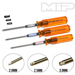 MIP Hex Driver Ball Wrench Set (2.0mm | 2.5mm | 3.0mm)