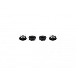 ARROWMAX Alu 1/8th Wheel Nuts Closed End / Lightweight Black