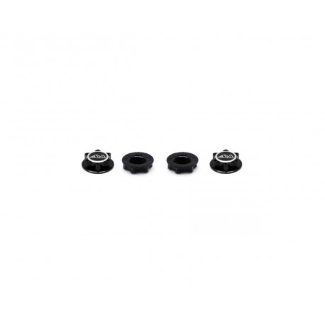 ARROWMAX Alu 1/8th Wheel Nuts Closed End / Lightweight Black