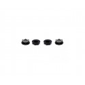 ARROWMAX Alu 1/8th Wheel Nuts Closed End / Lightweight Black