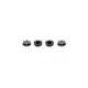 ARROWMAX Alu 1/8th Wheel Nuts Closed End / Lightweight Gray