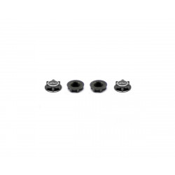 ARROWMAX Alu 1/8th Wheel Nuts Closed End / Lightweight Gray