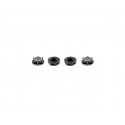 ARROWMAX Alu 1/8th Wheel Nuts Closed End / Lightweight Gray