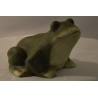 Keramik-Frosch matt groß