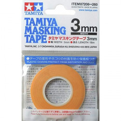 TAMIYA MASKING TAPE 3MM WIDTH (18M LENGTH)