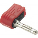 TRU COMPONENTS Bananenstecker Stecker, gewinkelt Stift-Ø: 4 mm Rot 1 St.