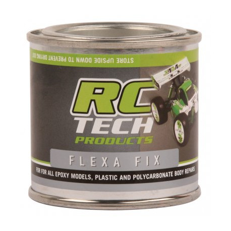 RC Tech Flexa Fit Lexan Reparaturkleber 100ml inkl. Spachtel und Gewebeband