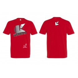 Kyosho T-Shirt K-Circle22 Red L