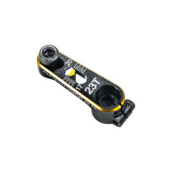 ARROWMAX Alu Servo Horns 23 Zähne Black Golden