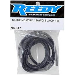 Reedy SILICONE WIRE 12AWG-BLK