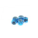 Hiro Seiko 3mm Alloy Nylon Nut [T-Blue] ( 5 pcs)