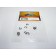 Yeah Racing E-Ring 2,5mm (10 Stk., Stahl)