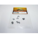 Yeah Racing E-Ring 2,5mm (10 Stk., Stahl)