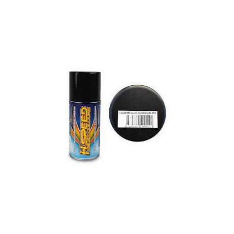 H-Speed-Sprühfarbe Metallic-Schwarz 150 ml