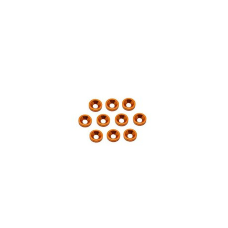 Arrowmax ALU M3 COUNTERSINK WASHER- ORANGE - ARROWMAX