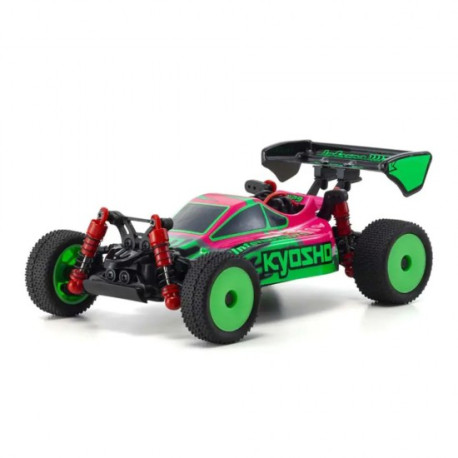 KYOSHO MINI-Z BUGGY INFERNO MP9 PINK GREEN READYSET RTR 4WD CAR KIT EP W/ KT-531P TRANSMITTER