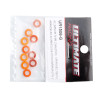 Ultimate RC Orange-Gold Aluminium 3x6x2mm Unterlegscheibe (10)