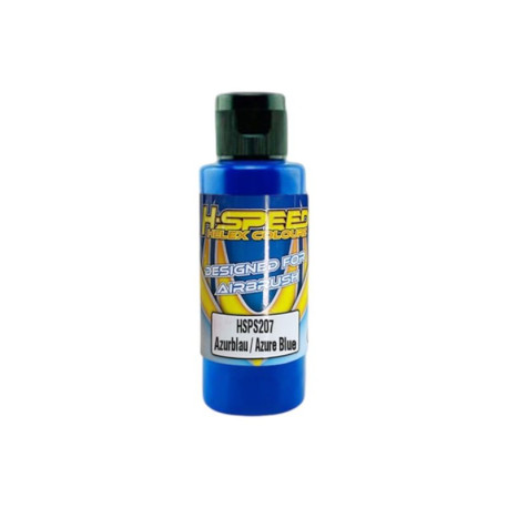 H-SPEED Lexan Airbrush Farbe 60ml Azurblau