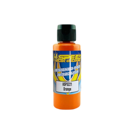 H-SPEED Lexan Airbrush Farbe 60ml Orange