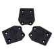 DE Racing MBX8 XD "Extreme Duty" Rear Skid Plates (3)