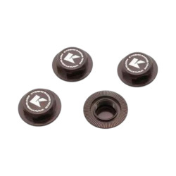 Kyosho Radmutter geschlossene Gezahnte Gun Metal