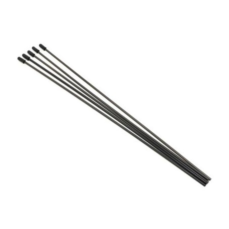 ProTek RC Antennenrohr schwarz mit Kappe PTK8353